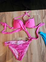 Bikini Calzedonia pink neu ungetragen Neckholder Set Hessen - Flörsheim am Main Vorschau