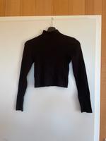 Langarmshirt schwarz Gr. S H&M gerippter Stoff Oberteil Baden-Württemberg - Markdorf Vorschau