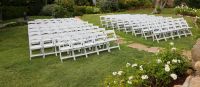 Weiße Klappstühle Stühle für Event Hochzeit mieten Hamburg - Bergedorf Vorschau