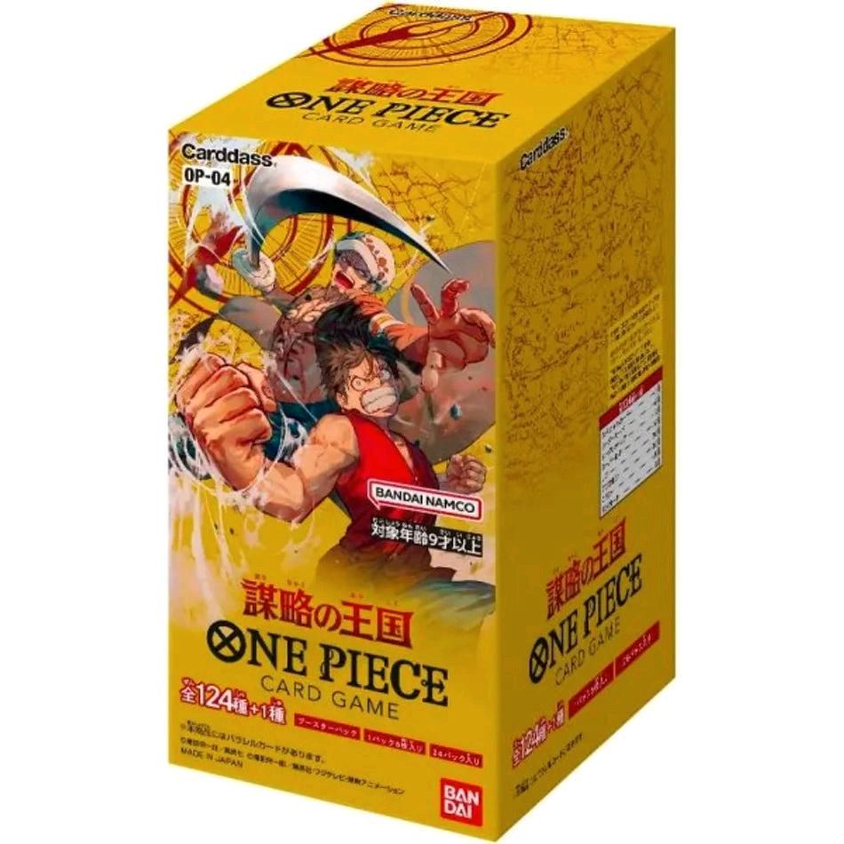 One Piece Kingdoms of intrigue Display Op04 in Berlin