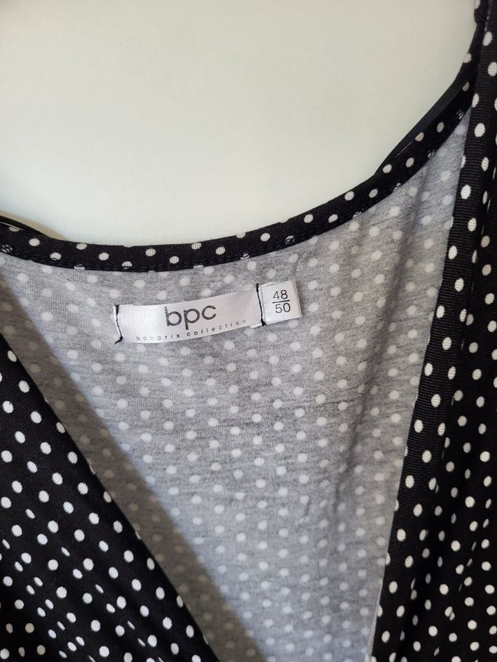 Bpc collection Kleid Gr 48, Viscoza/Elastan, schwarz/weiß in Aurich