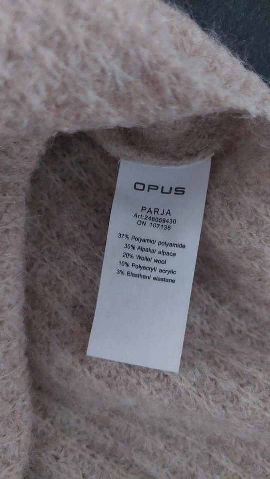 Pullover damen beige Opus l neu oversize in Arnsberg