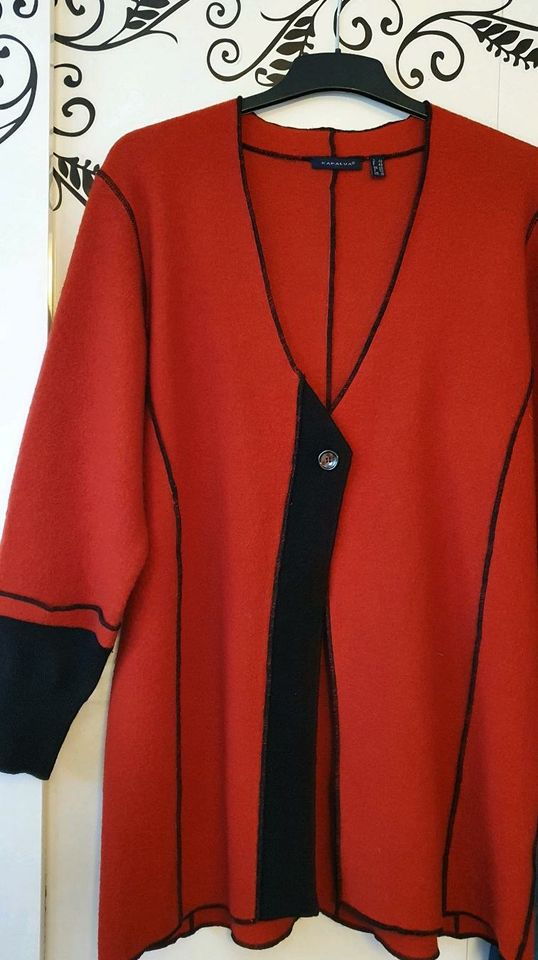 Kapalua Vintage Retro Strickjacke Cardigan Blaser Mantel Gr. 46 in Mönchengladbach