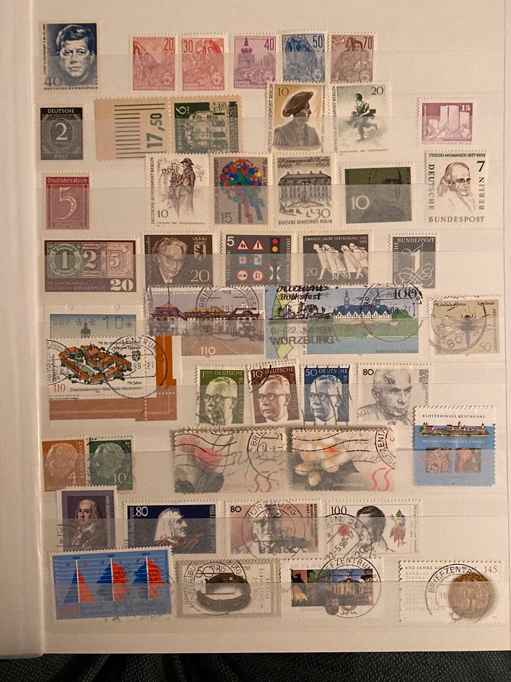 Briefmarken Sammlung international, Deutsches Reich und DDR in Klingenberg am Main