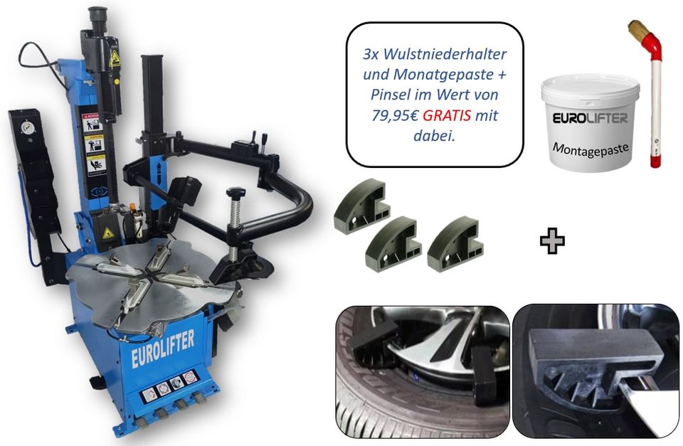 Expert Starterpaket Auswuchtmaschine-MontiermaschinebUVP 3470€ in Ludwigsau