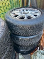 4x 16 Zoll Felgen auf Michelin Reifen 205/60 R 16 Winter Hessen - Erzhausen Vorschau
