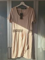 bpc selection | Viskose Sommerkleid Pailletten | 42/XL beige gold Nordrhein-Westfalen - Mülheim (Ruhr) Vorschau
