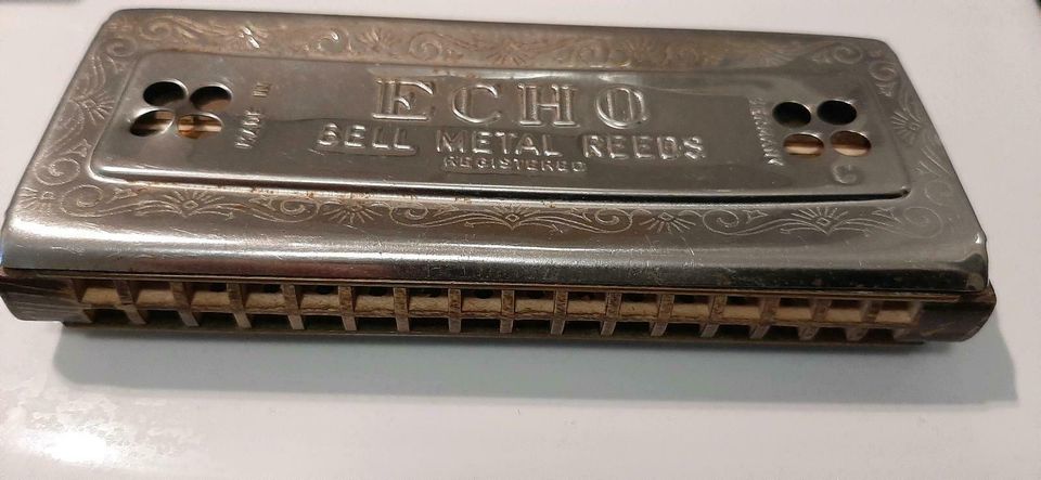 Hohner Mundharmonika Echo Harp,Bell Metal Reeds in Dortmund