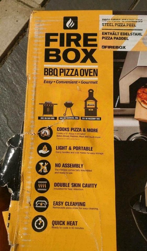 FIREBOX BBQ PIZZA OVEN OFEN NEU OVP in Bergisch Gladbach