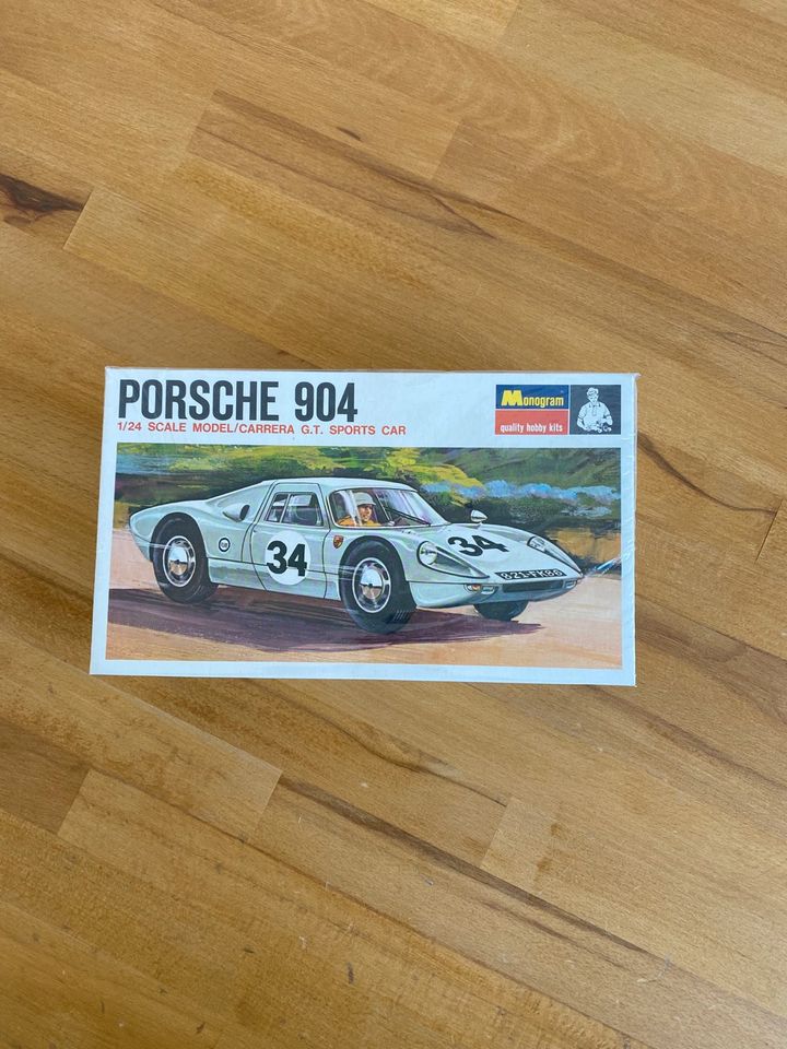 Monogram Porsche 904 Carrera G.T 1:24 Bausatz // Neu & versiegelt in Essen