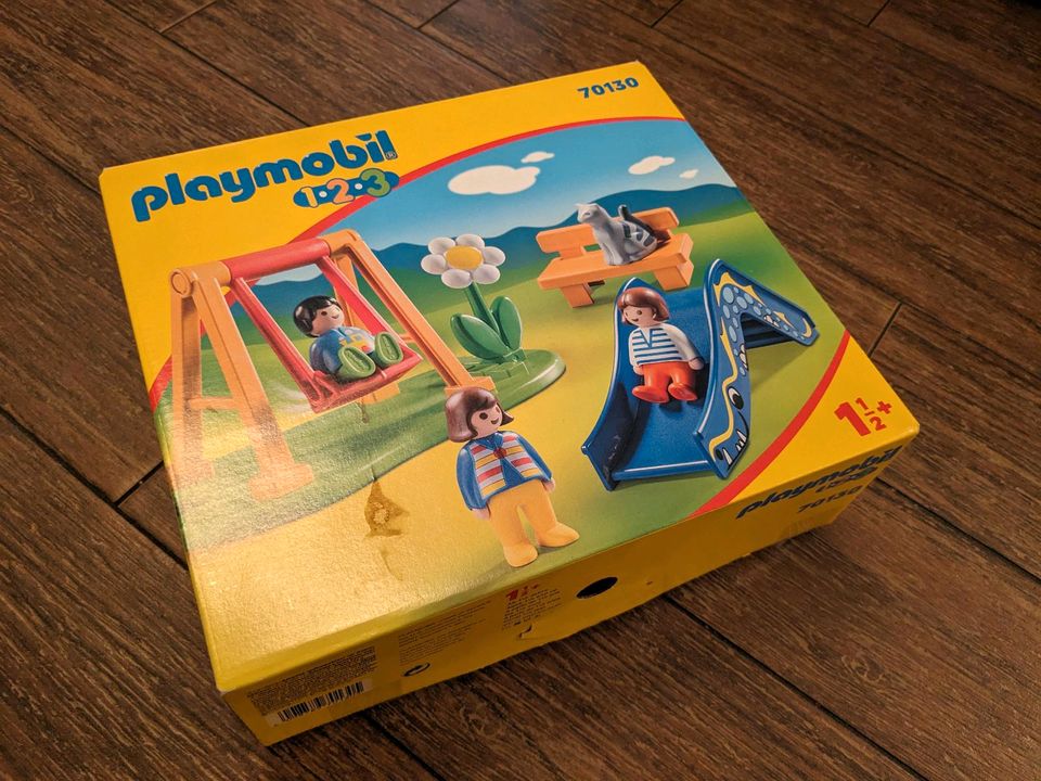 Playmobil 1.2.3 - Kinderspielplatz (70130) in Taucha