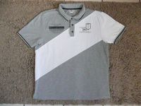 Poloshirt Gr. 52 Grau Weiß Bayern - Schwabach Vorschau