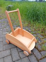 Verneuer Holz Lauflernwagen Puppenwagen Bremse kippsicher Holz Düsseldorf - Bilk Vorschau