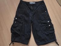 Bermuda Bershka Gr. 32 schwarz cargo kurze Hose Brandenburg - Rauen Vorschau