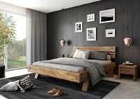 Bett Heinrich 180 x 200 cm Eiche Rustic massiv geölt HEI-180 Nordrhein-Westfalen - Kirchlengern Vorschau