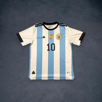 Vintage Adidas Argentinien Messi Trikot Größe M Hellblau Weiß Bayern - Gesees Vorschau