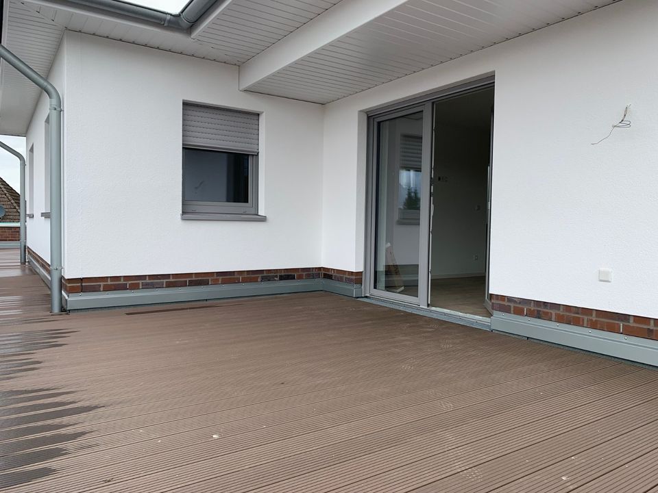 2-Zi-Penthousewhg, hoher Energiestandard, herrliche Dachterrasse in Garrel