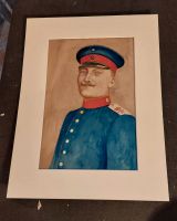 Gemälde Aquarell Braunschweig Soldat 1.Weltkrieg Niedersachsen - Northeim Vorschau
