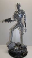 Terminator Arnold Schwarzenegger T 800 Figur Skulptur Einzelstück Bayern - Altenkunstadt Vorschau