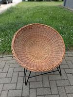 Korbsessel DDR original 50er Jahre Rattan Sessel Sachsen-Anhalt - Magdeburg Vorschau