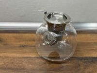 Glas Teekanne mit Bambusdeckel und Metallsieb Nordrhein-Westfalen - Mettmann Vorschau