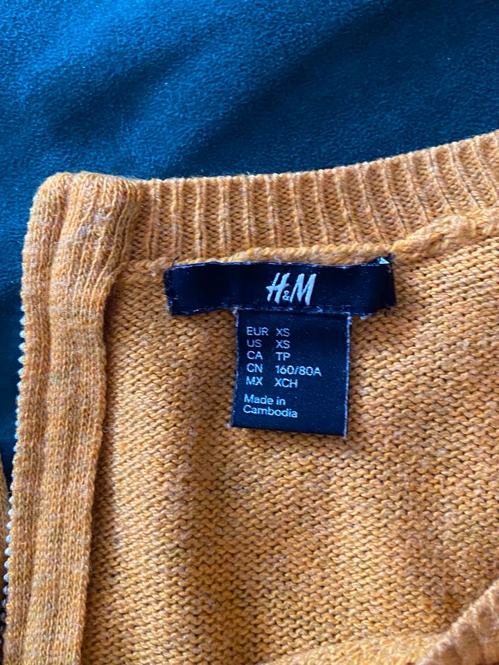 Pullover Senfgelb Wolle H&M in Hamburg