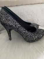 HighHeels, High Heels, Pumps, schwarz/glitter Gr. 40 ungetragen Bayern - Burgthann  Vorschau