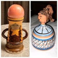 Kerzenhalter u. Keramik-Glocke, 'handmade': "Mädchen", ab: Baden-Württemberg - Gundelfingen Vorschau