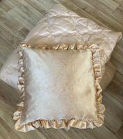 original DDR Steppdecke, Tagesdecke für Doppelbett und Dekokissen Thüringen - Rudolstadt Vorschau