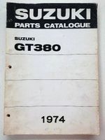 orig. Teilelist Parts Catalog Suzuki GT 380 J, K, L (1974)  +GUT+ Nordrhein-Westfalen - Simmerath Vorschau