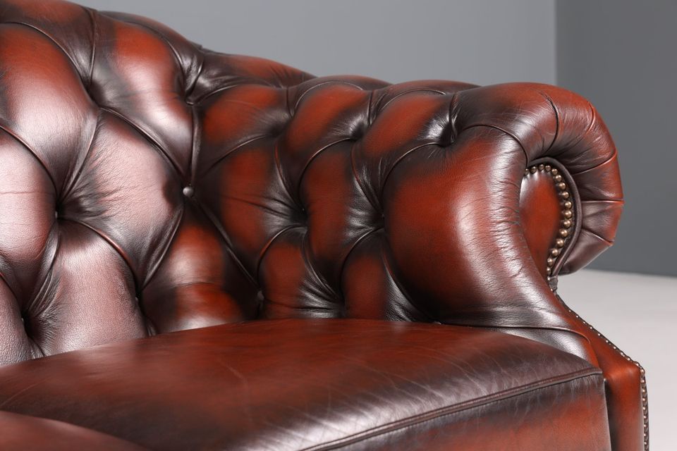 Wunderschönes Original Chesterfield Centurion Sofa 3- Sitzer echt Leder Couch Artikel-Nr.: B797 in Berlin
