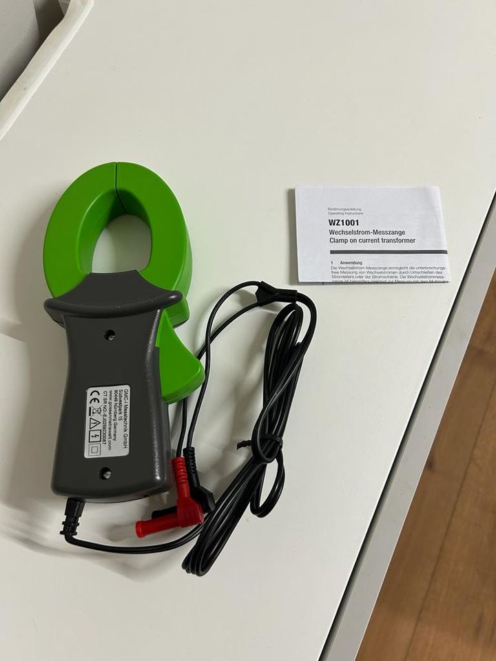 Gossen Metrawatt WZ1001 Stromzangenadapter wie neu in Staufenberg