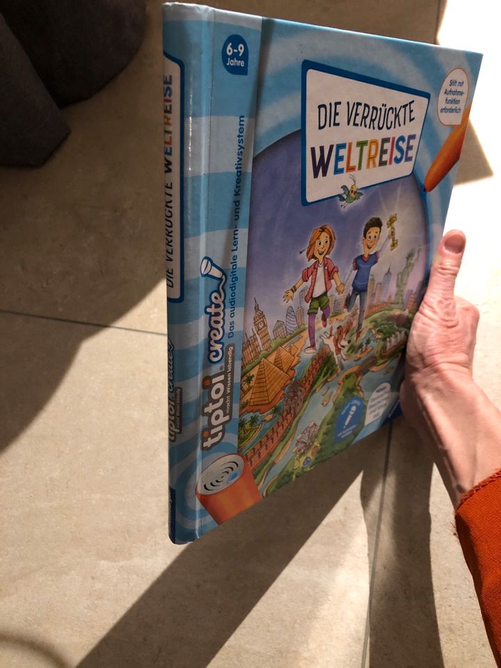 Tiptoi create Buch die verrückte Weltreise in Kempten