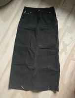 Langer Jeansrock Maxi schwarz Hessen - Steinau an der Straße Vorschau