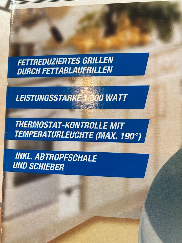 Diätgrill 1300 Watt von FIF in Ramsthal