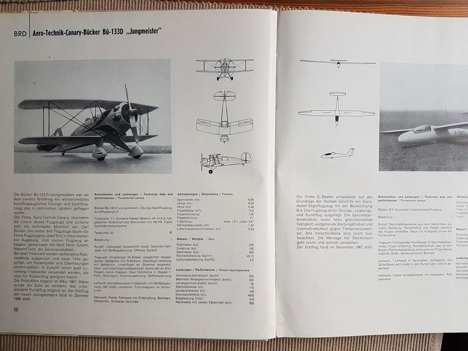 Flugzeuge aus aller Welt - Lfz-Dokumentation Ostblock + DDR in Celle