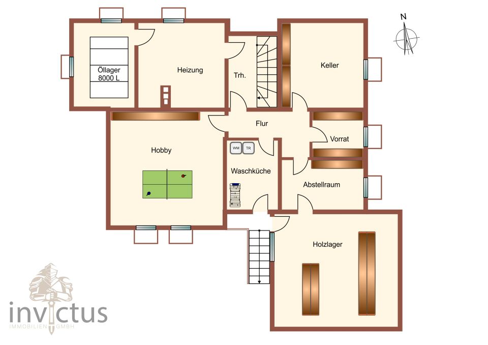 Einfamilienhaus mit beeindruckender Aussicht in ländlicher Idylle mit Doppelgarage in Gundelsheim