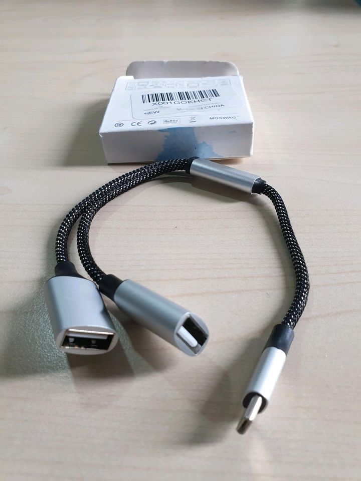 USB-C auf 2xUsb Adapter in Tiefenbach