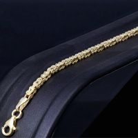 Goldarmband Königsarmband 585 14K ECHT GOLD 19cm 2,2mm NEU Geschenk Idee B-Day Berlin - Neukölln Vorschau