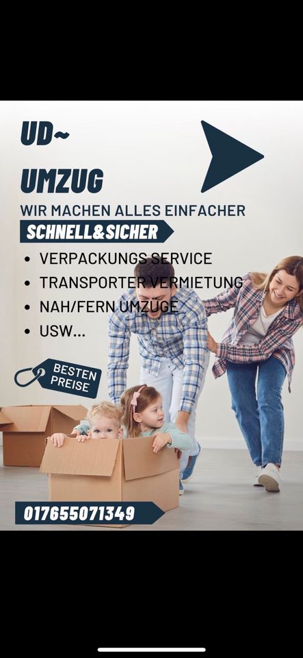 Umzugshelfer / Umzugsfirma / Transport /Entrümpeln in Groß-Gerau