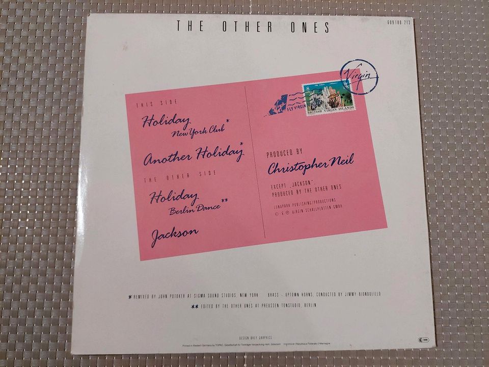 The Other Ones Holiday Maxi Vinyl Single Schallplatte 12" in Saldenburg