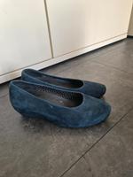 Wolky Damen Schuhe blau Leder gr. 39 1/2 super Zustand Nordrhein-Westfalen - Alsdorf Vorschau