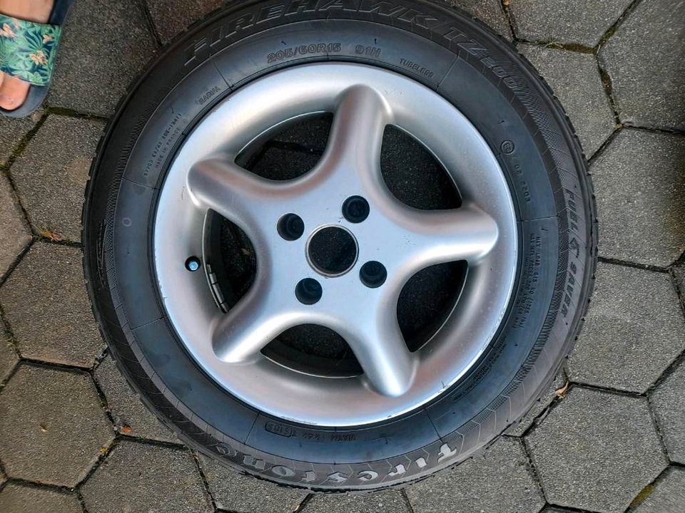 AUDI 80 Alufelgen 15 Zoll/ 4x108/ ET35 in Ainring