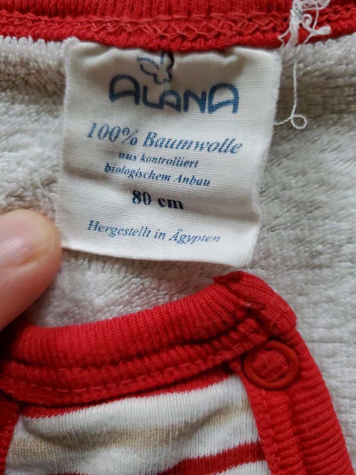 Kuschliger Schlafsack aus Bio Baumwolle von Alana in Gr.80 in Aukrug