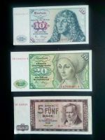 10 und 20 DM Scheine 2.Januar 1980 und 5 Mark DDR 1964 Niedersachsen - Sehnde Vorschau