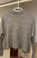 H&M Crop-Pullover Langarmshirt Grau Dunkelgrau Baden-Württemberg - Karlsruhe Vorschau