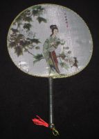 Fächer aus Seide, China, rund, dekorativ Niedersachsen - Varel Vorschau