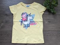 Peppa Wutz Pig T-Shirt Gr. 116 gelb Glitzer Baden-Württemberg - Ohmden Vorschau