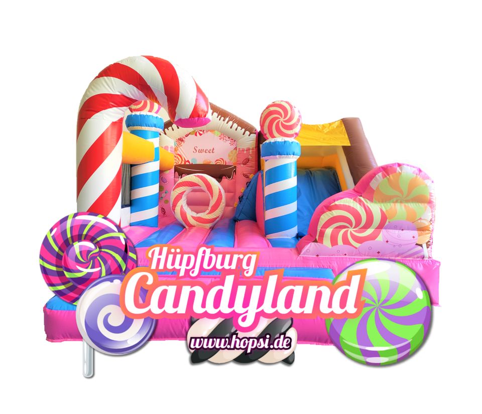 Hüpfburg Candyland in Gerstungen