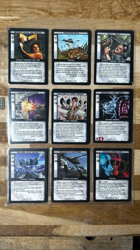 Sammlung von 250 Karten Battletech TCG / CCG Trading card game in Esslingen